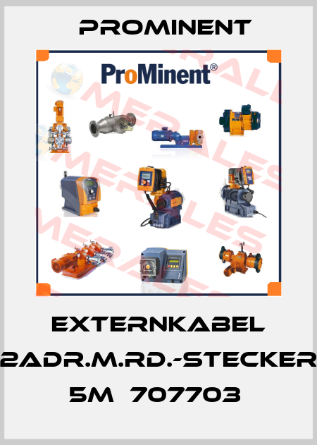 EXTERNKABEL 2ADR.M.RD.-STECKER 5M  707703  ProMinent