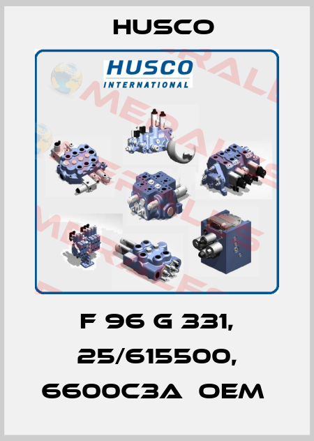 F 96 G 331, 25/615500, 6600C3A  OEM  Husco