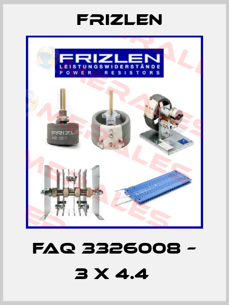 FAQ 3326008 – 3 X 4.4  Frizlen
