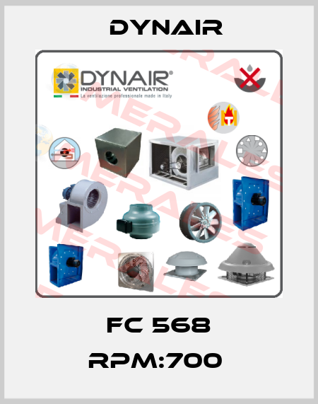 FC 568 RPM:700  Dynair