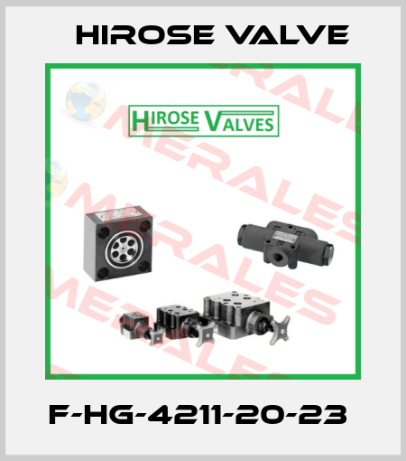 F-HG-4211-20-23  Hirose Valve