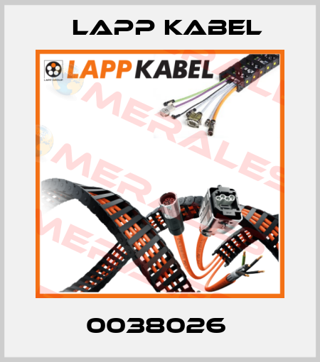 0038026  Lapp Kabel