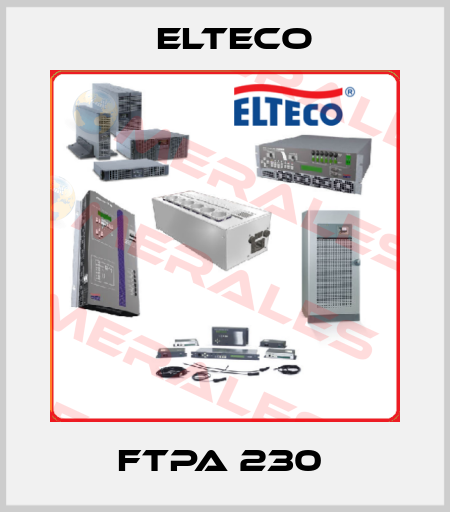 FTPA 230  Elteco