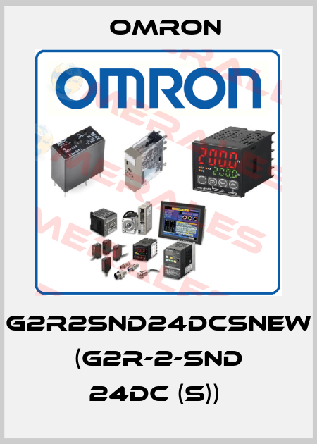 G2R2SND24DCSNEW (G2R-2-SND 24DC (S))  Omron