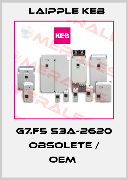 G7.F5 S3A-2620 obsolete / OEM  LAIPPLE KEB