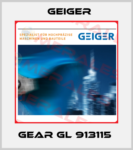 GEAR GL 913115  Geiger