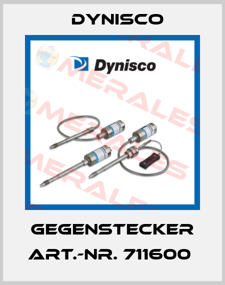 GEGENSTECKER ART.-NR. 711600  Dynisco