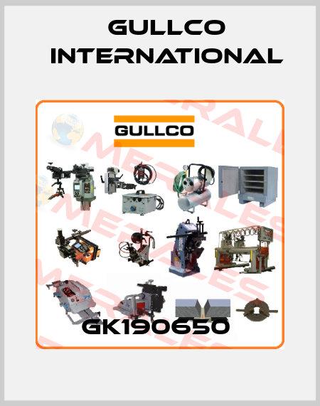 GK190650  Gullco International