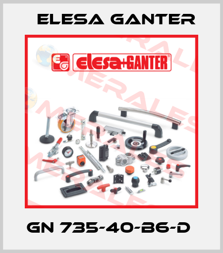 GN 735-40-B6-D  Elesa Ganter