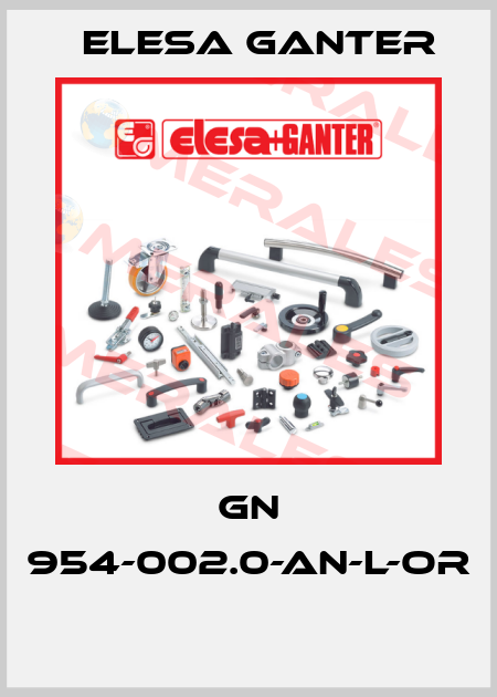 GN 954-002.0-AN-L-OR  Elesa Ganter