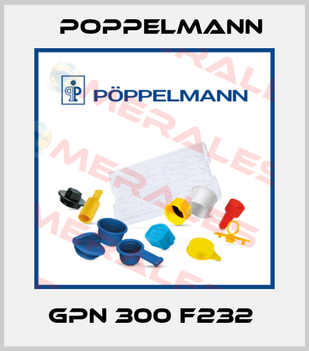 GPN 300 F232  Poppelmann