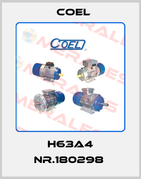 H63A4 NR.180298  Coel