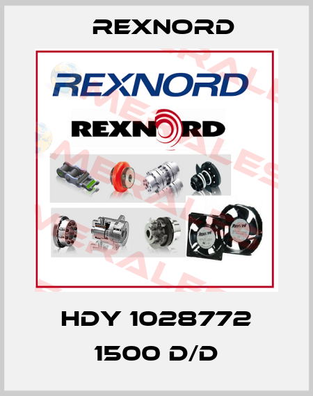 HDY 1028772 1500 D/D Rexnord