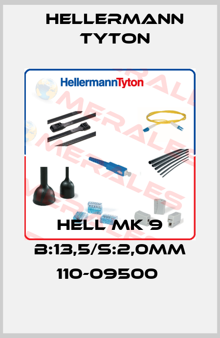 HELL MK 9 B:13,5/S:2,0mm 110-09500  Hellermann Tyton
