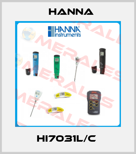 HI7031L/C  Hanna