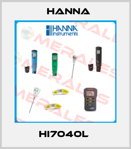 HI7040L  Hanna
