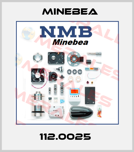 112.0025  Minebea