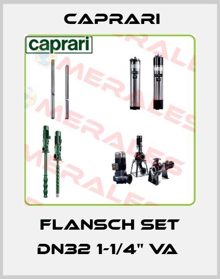 Flansch Set DN32 1-1/4" VA  CAPRARI 