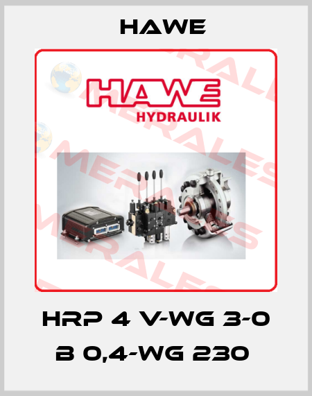 HRP 4 V-WG 3-0 B 0,4-WG 230  Hawe