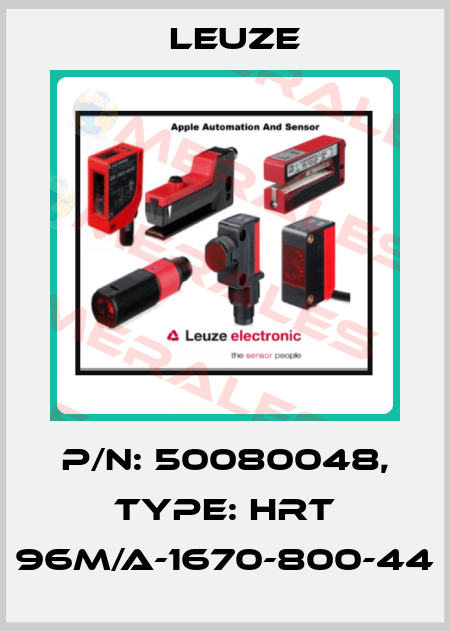 p/n: 50080048, Type: HRT 96M/A-1670-800-44 Leuze