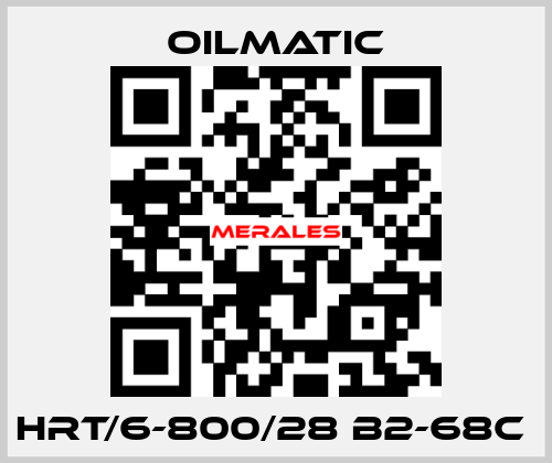 HRT/6-800/28 B2-68C  OILMATIC