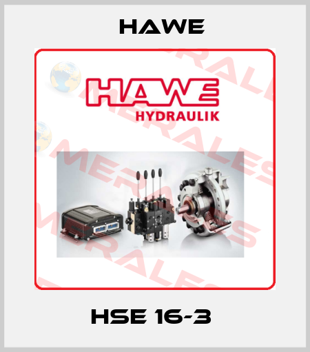 HSE 16-3  Hawe