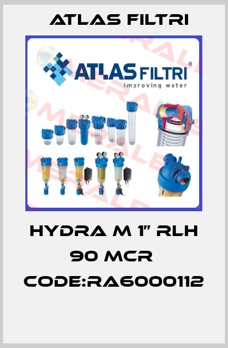 HYDRA M 1” RLH 90 MCR  CODE:RA6000112  Atlas Filtri