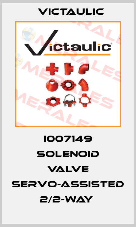 I007149 SOLENOID VALVE SERVO-ASSISTED 2/2-WAY  Victaulic