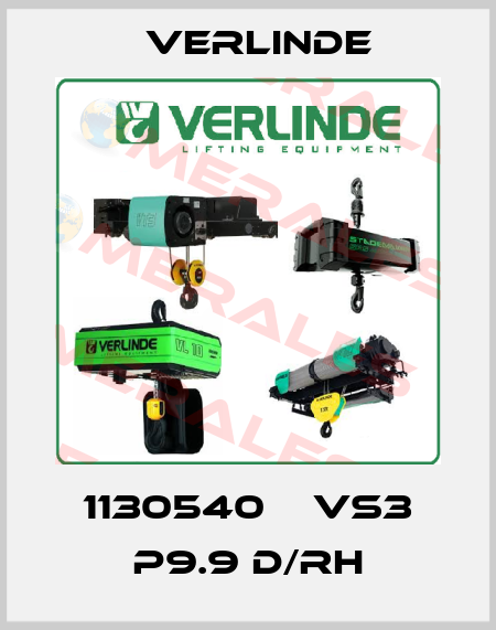 1130540    VS3 P9.9 D/RH Verlinde