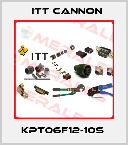 KPT06F12-10S  Itt Cannon
