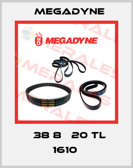 Т38 8М 20 TL 1610  Megadyne
