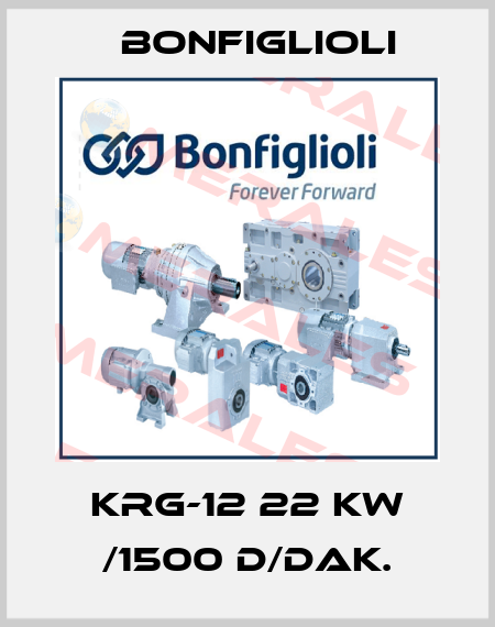 KRG-12 22 KW /1500 D/DAK. Bonfiglioli