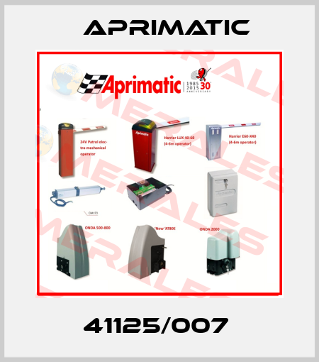 41125/007  Aprimatic