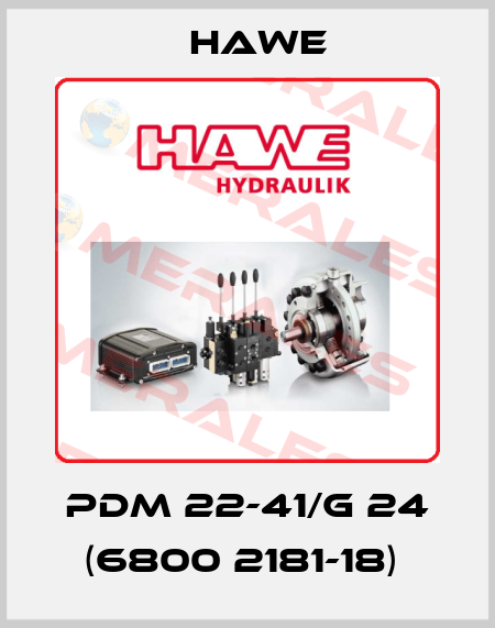PDM 22-41/G 24 (6800 2181-18)  Hawe