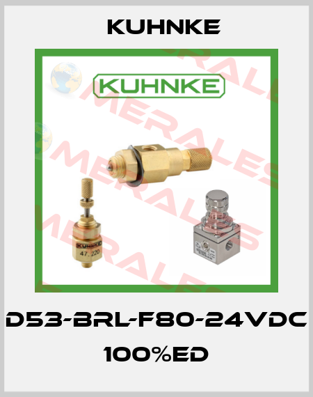 D53-BRL-F80-24VDC 100%ED Kuhnke