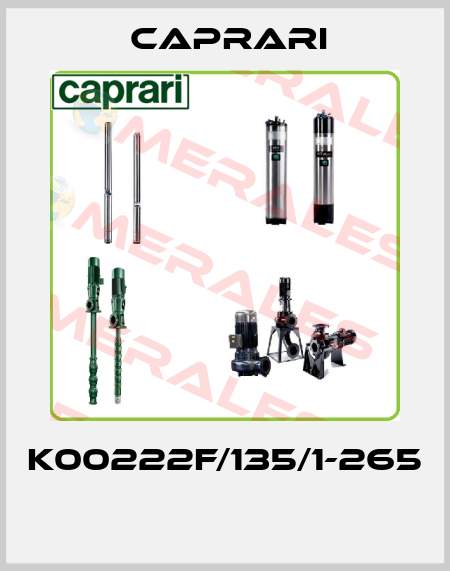K00222F/135/1-265  CAPRARI 