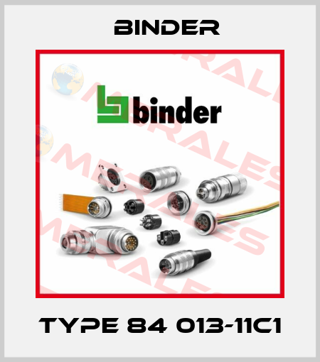 TYPE 84 013-11C1 Binder