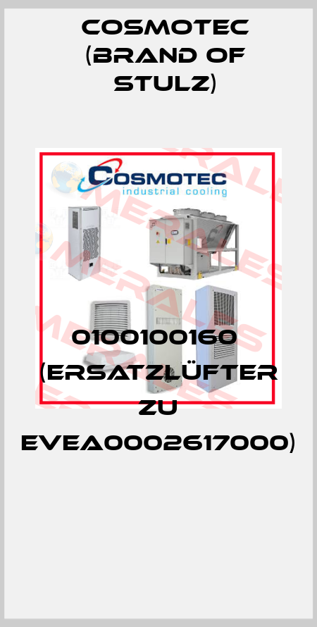 0100100160  (Ersatzlüfter zu EVEA0002617000)  Cosmotec (brand of Stulz)