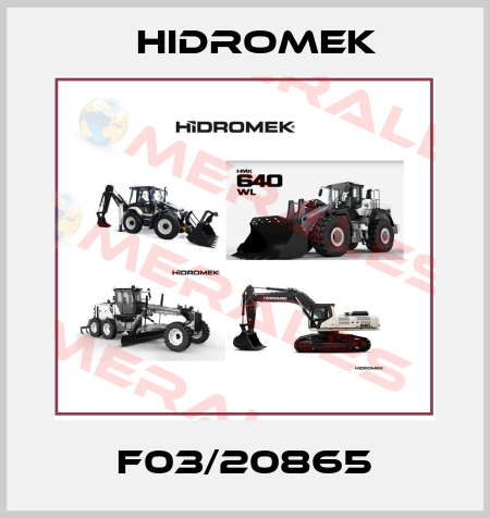 F03/20865 Hidromek