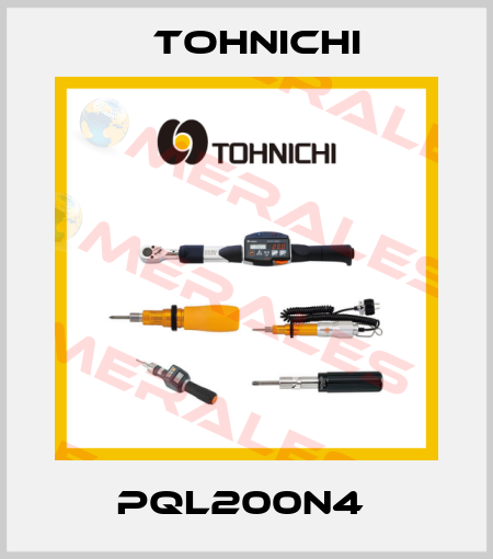 PQL200N4  Tohnichi