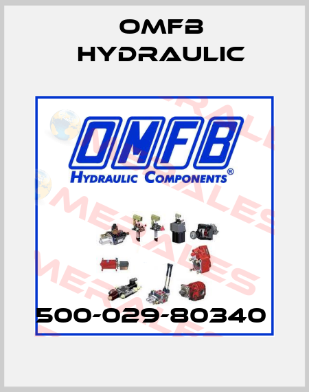 500-029-80340  OMFB Hydraulic