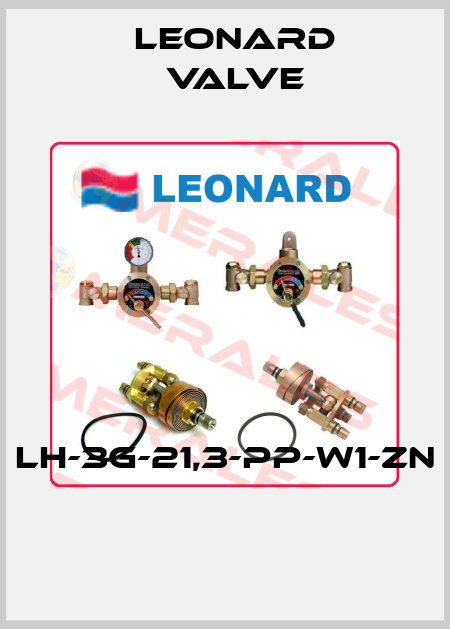 LH-3G-21,3-PP-W1-ZN  LEONARD VALVE