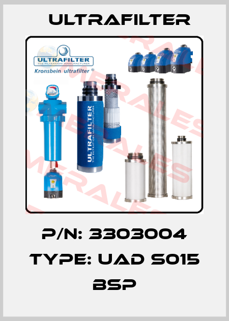 P/N: 3303004 Type: UAD S015 BSP Ultrafilter