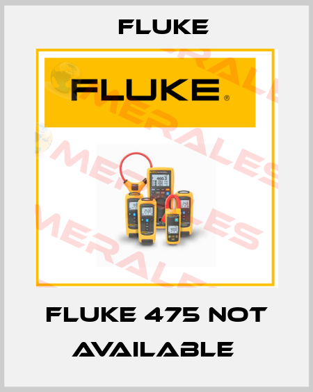 Fluke 475 not available  Fluke