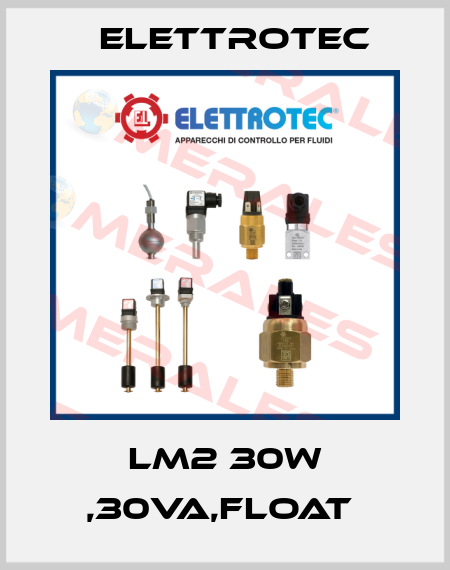 LM2 30W ,30VA,FLOAT  Elettrotec