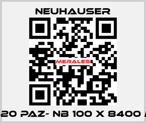 ATS20 PAZ- NB 100 X 8400 MM  Neuhauser