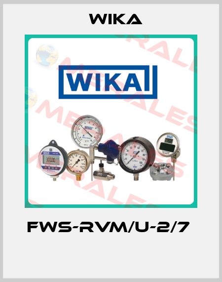 FWS-RVM/U-2/7   Wika