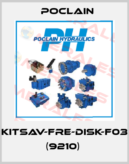 KITSAV-FRE-DISK-F03 (9210)  Poclain