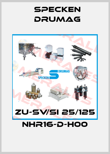 ZU-Sv/Si 25/125 NHR16-D-H00 Specken Drumag