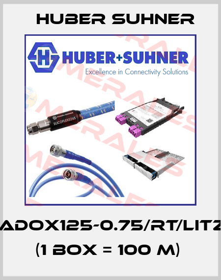 RADOX125-0.75/RT/LITZE (1 box = 100 m)  Huber Suhner